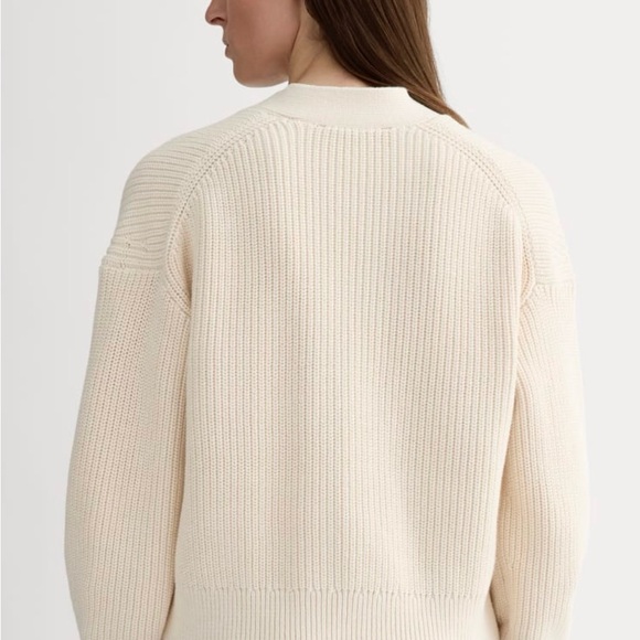 Everlane Women's Beige Button-Up Cardigan/ Never Used - Picture 3 of 7